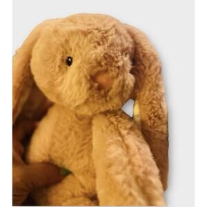 Spark Create Imagine Pink Bunny Rabbit Rattle Plush Satin Ears NWT